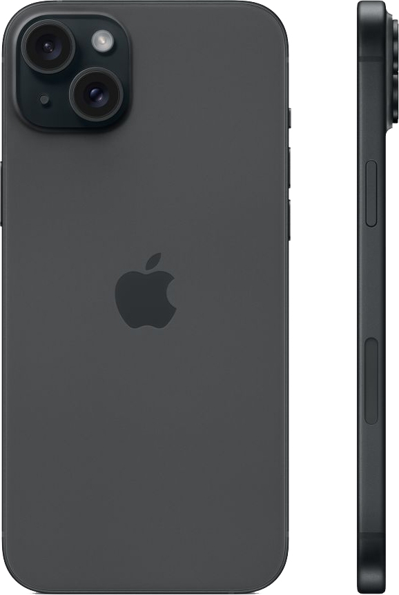 Смартфон Apple iPhone 15 Plus 256GB, чёрный