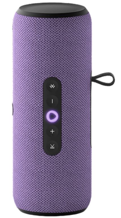 Умная портативная колонка Яндекс Станция Стрит с Алисой, фиолетовый