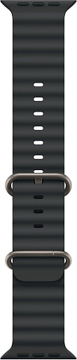 Apple Watch Ultra 3 (2025) 49mm Natural Titanium Case with Black Ocean Band