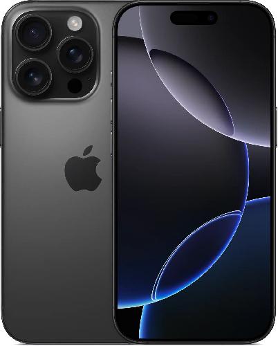Смартфон Apple iPhone 16 Pro 128GB, Black Titanium (черный)