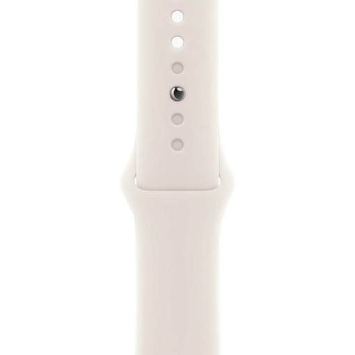 Apple Watch Series 11 42mm Aluminum Case with Sport Band, Starlight