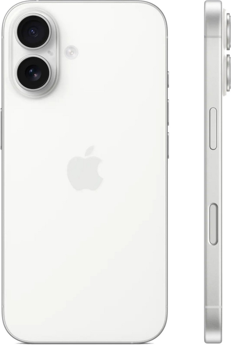 Смартфон Apple iPhone 16 Plus 512GB, White (белый)