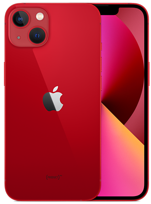 Смартфон Apple iPhone 13 256GB, красный