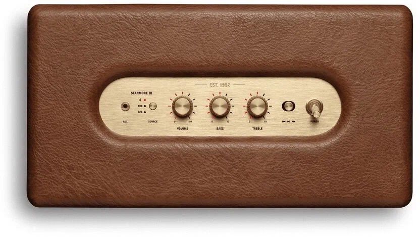 Портативная акустика Marshall Stanmore III, 80 Вт, коричневый