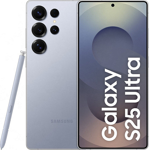 Смартфон Samsung Galaxy S25 Ultra 12 ГБ | 1 ТБ («Синий титан» | Titanium Silverblue)