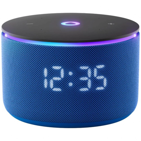 Умная колонка Яндекс Станция Мини 3 Про с Алисой, Zigbee, 18 Вт, синий