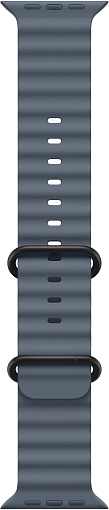 Apple Watch Ultra 3 (2025) 49mm Black Titanium Case with Anchor Blue Ocean Band