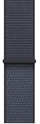 Apple Watch Series 11 42mm Silver Aluminum Case with Sport Loop Anchor Blue