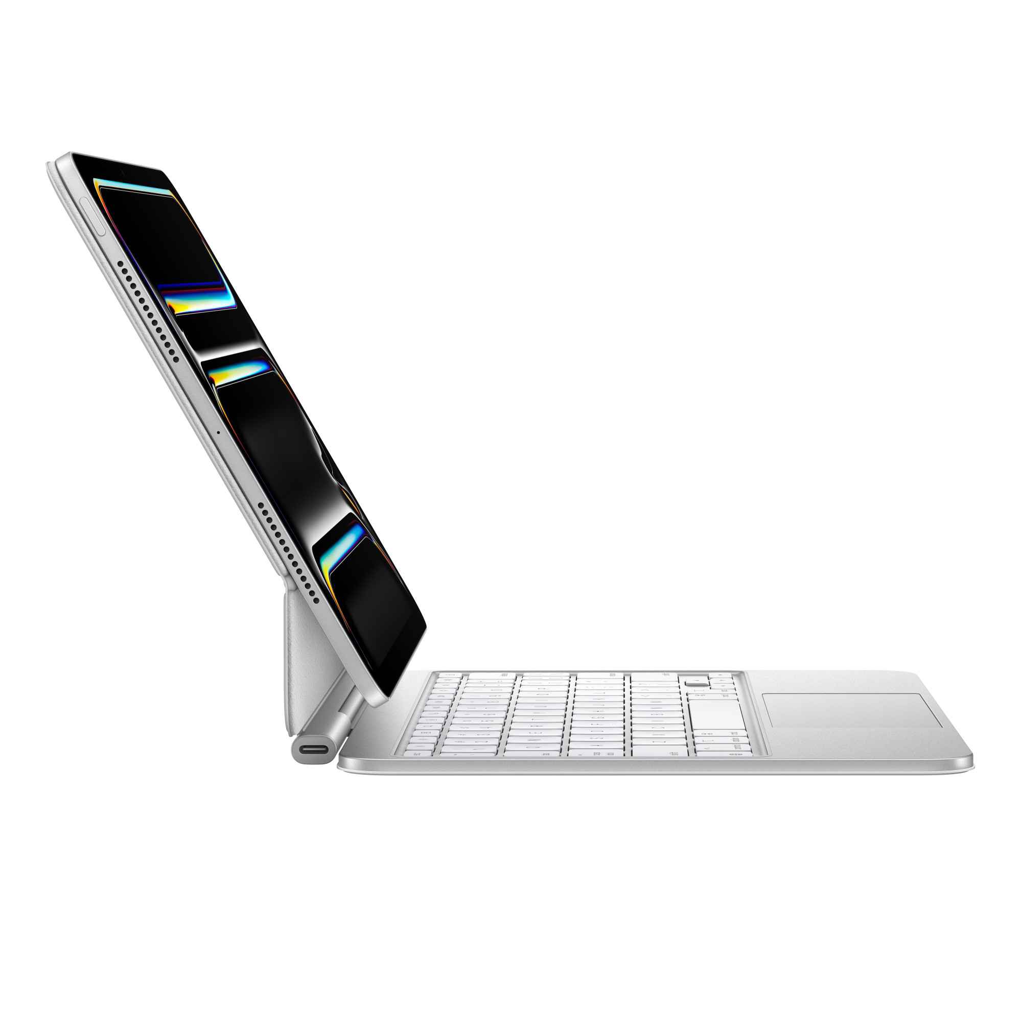 Клавиатура Apple Magic Keyboard для iPad Pro 11 M4 (2024), белый (MWR03)