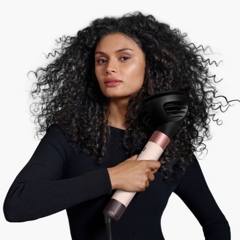 Стайлер Dyson HS08 Hairstyler Airwrap i.d Straight+Wavy (Ceramic Pink/Rose Gold) (2025)