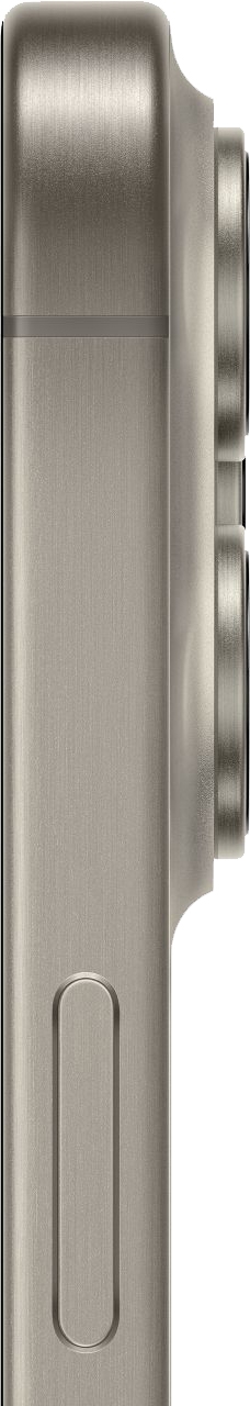 Смартфон Apple iPhone 15 Pro 256GB, Natural Titanium (серый)