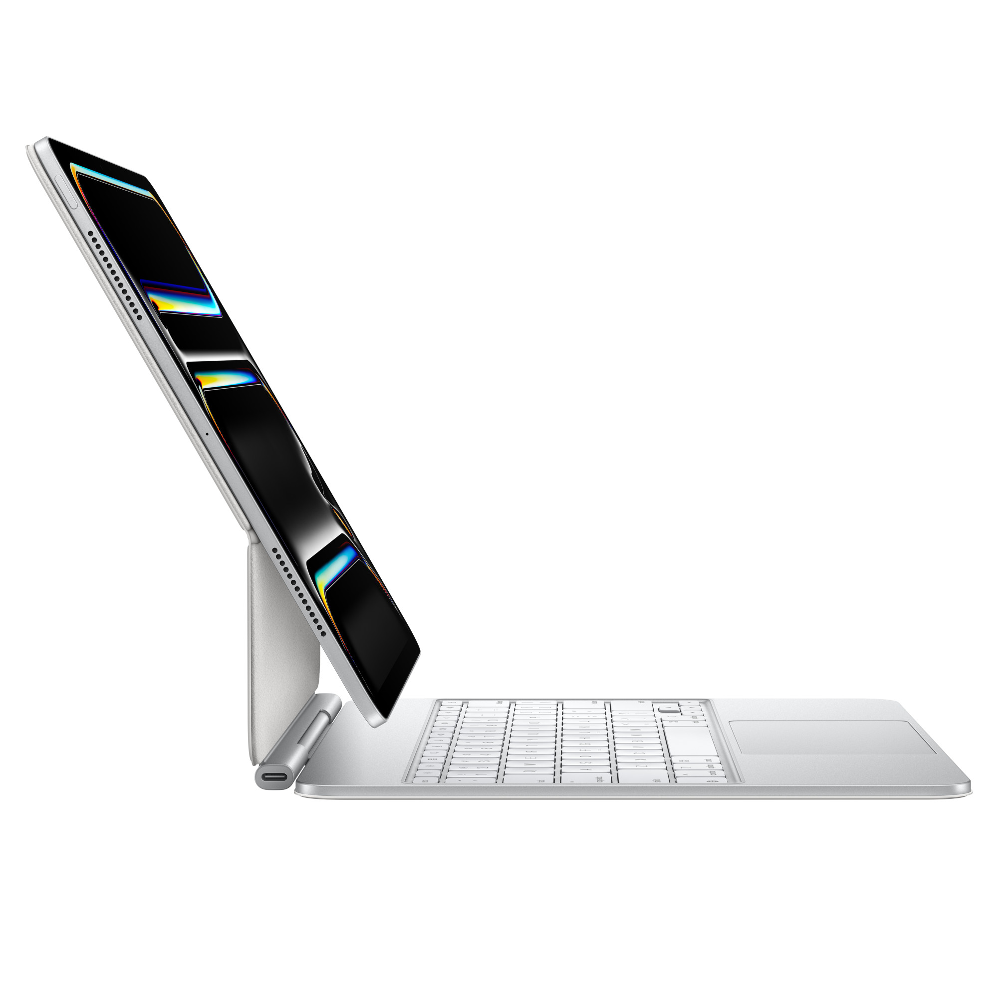 Клавиатура Apple Magic Keyboard для iPad Pro 13 M4 (2024), белый (MWR43)