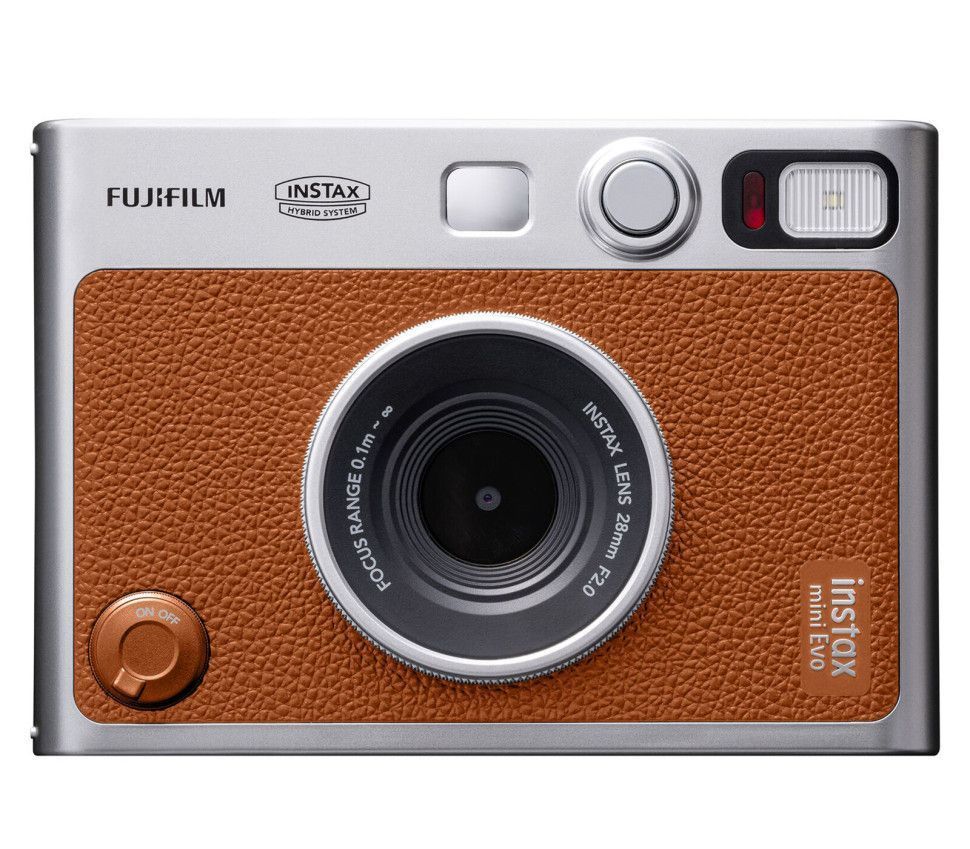 Фотоаппарат моментальной печати FUJIFILM instax mini EVO, Коричневый