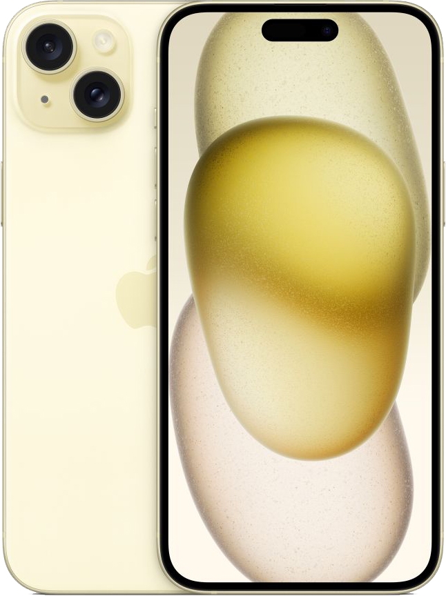 Смартфон Apple iPhone 15 Plus 256GB, желтый