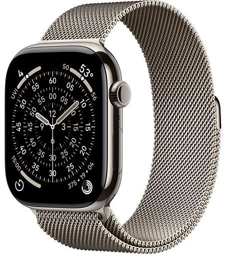 Умные часы Apple Watch Series 11 46mm Natural Titanium Case with Milanese Loop Natural