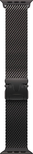Apple Watch Ultra 3 (2025) 49mm Black Titanium Case with Black Titanium Milanese Loop Large
