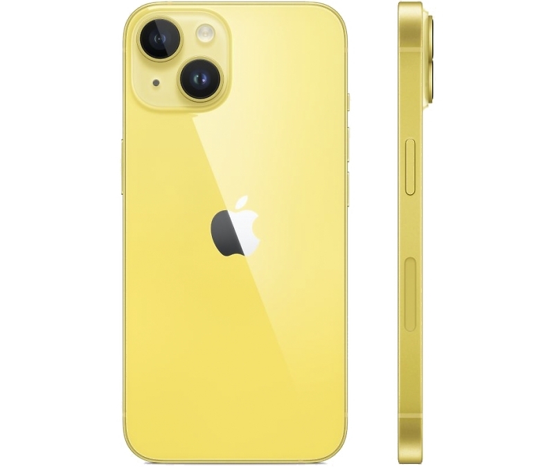 Смартфон Apple iPhone 14 256GB, желтый