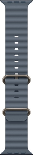 Apple Watch Ultra 3 (2025) 49mm Natural Titanium Case with Anchor Blue Ocean Band
