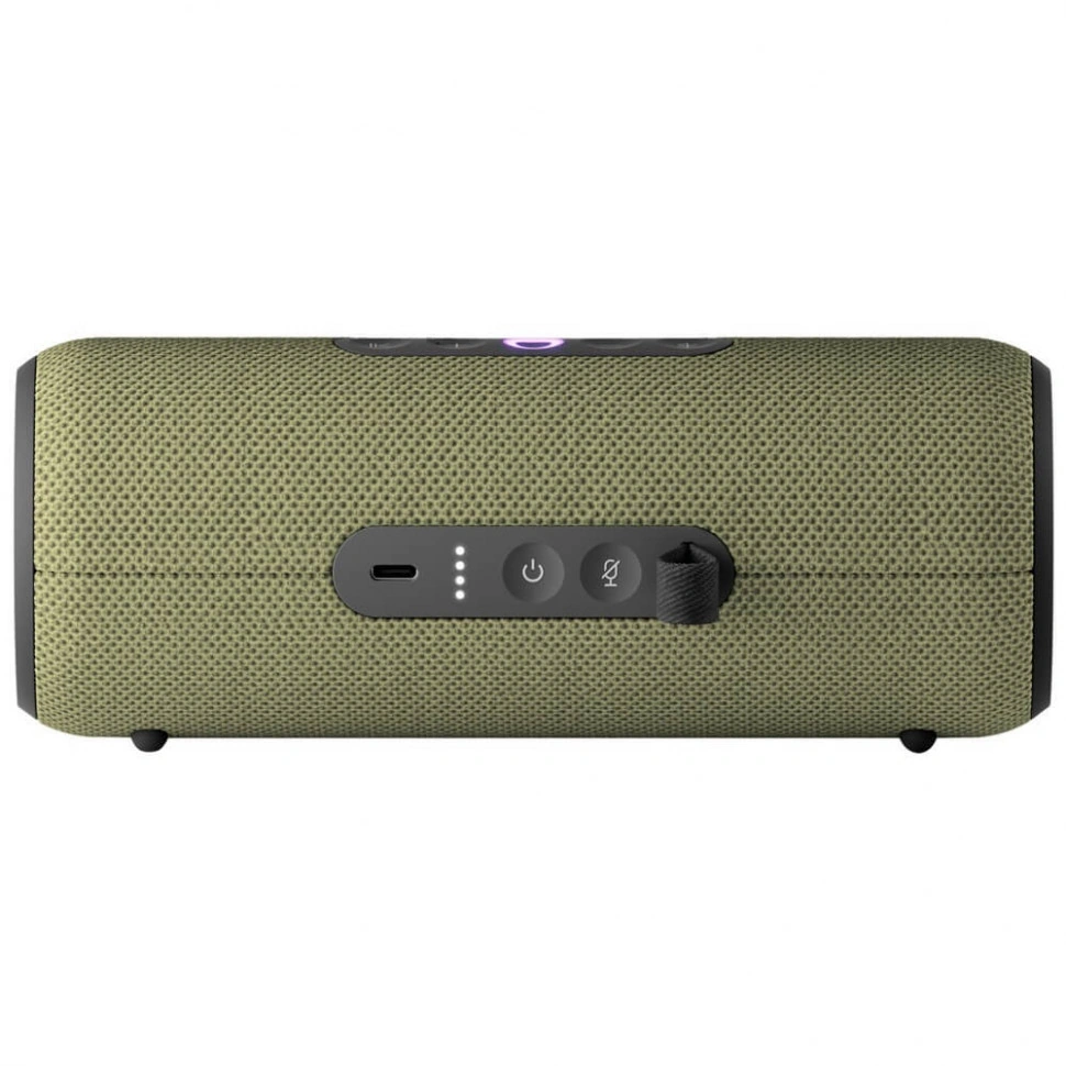 Умная портативная колонка Яндекс Станция Стрит с Алисой, зелёный