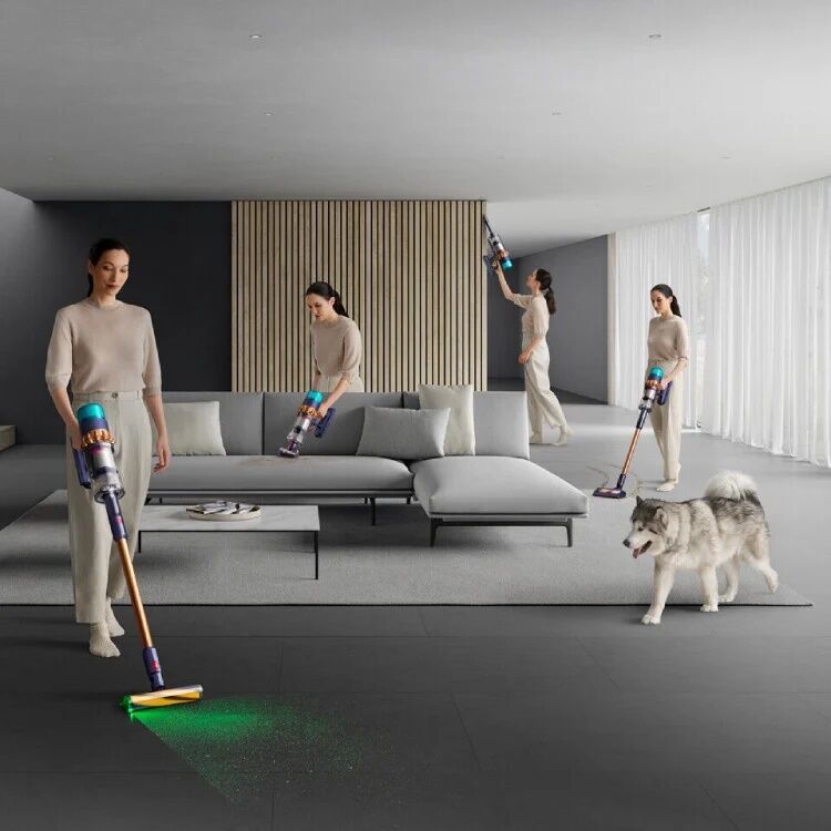 Вертикальный пылесос Dyson Gen5 Detect SV23 SG Cooper/Prussian Blue