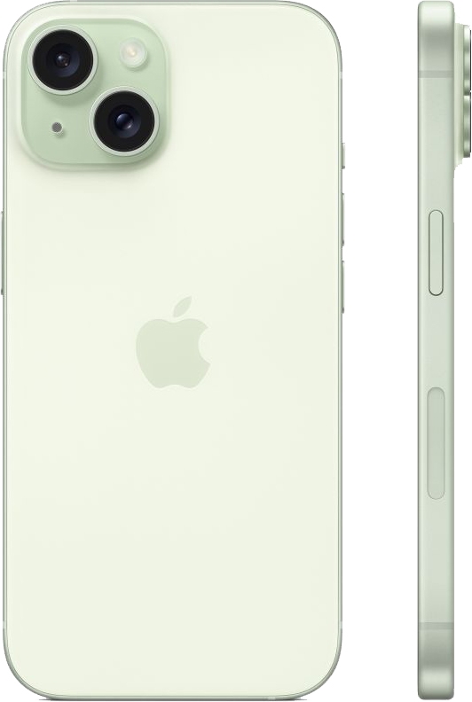 Смартфон Apple iPhone 15 256GB, зеленый