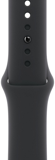 Apple Watch Series 11 46mm Space Gray Aluminum Case with Sport Band Black