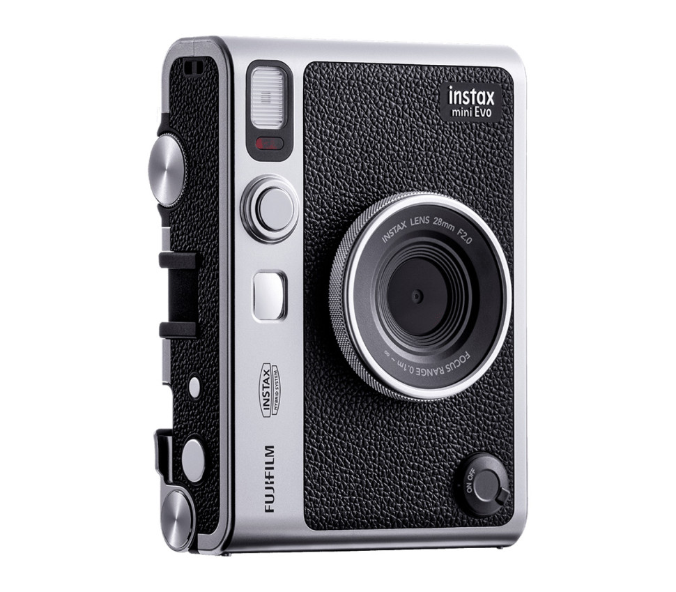 Гибридный фотоаппарат моментальной печати FUJIFILM instax mini EVO, Черный