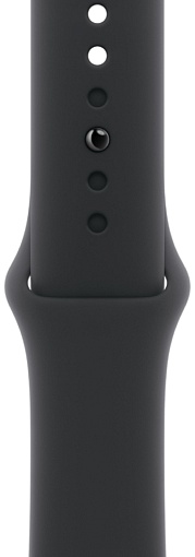 Apple Watch Series 11 42mm Space Grey Aluminum Case with Sport Band Black