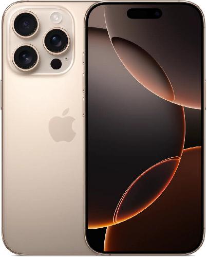 Смартфон Apple iPhone 16 Pro 256GB, Desert Titanium (бронзовый)