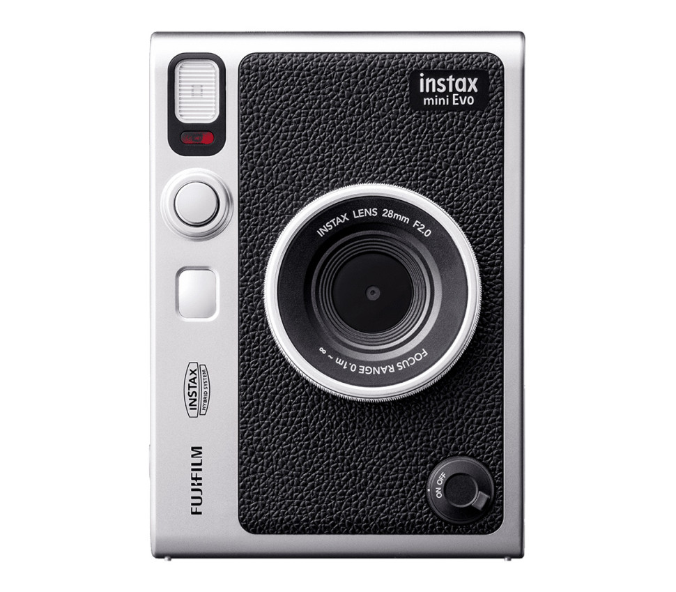 Гибридный фотоаппарат моментальной печати FUJIFILM instax mini EVO, Черный