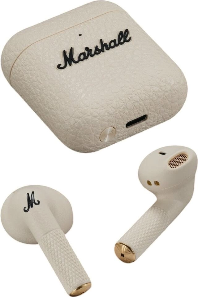 Беспроводные наушники Marshall Minor 4, сream (кремовый)