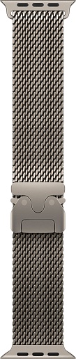 Apple Watch Ultra 3 (2025) 49mm Natural Titanium Case with Natural Titanium Milanese Loop Large