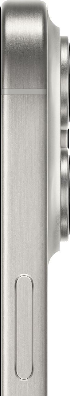 Смартфон Apple iPhone 15 Pro 128GB, White Titanium (белый)