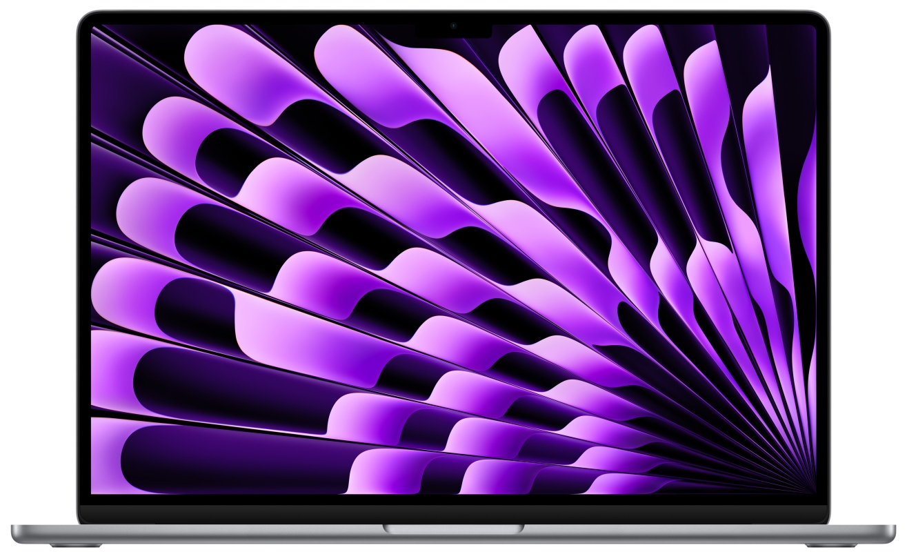 Apple MacBook Air 15 (M3, 2024), 16 ГБ, 512 ГБ SSD, Space Gray (серый космос) MXD13/MT2E3