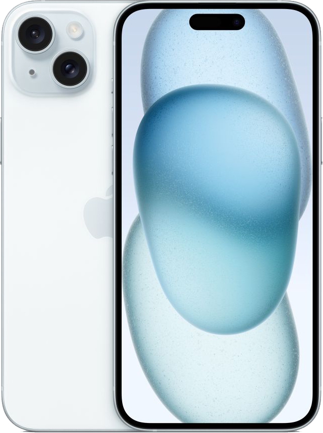 Смартфон Apple iPhone 15 Plus 256GB, голубой