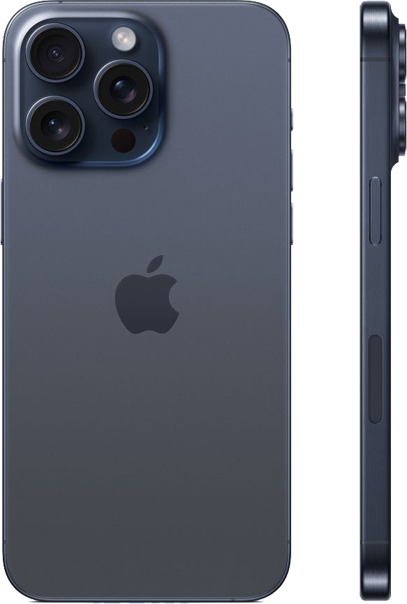 Смартфон Apple iPhone 15 Pro Max 256GB, Blue Titanium (синий)