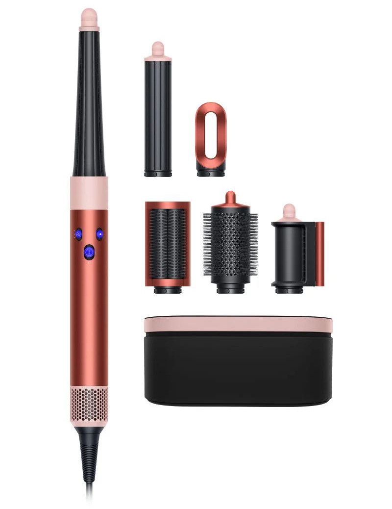 Стайлер Dyson Airwrap Complete Long Straight+Wavy HS08, Strawberry Bronze/Blush Pink 