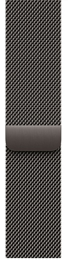 Apple Watch Series 11 46mm Slate Titanium Case with Milanese Loop Slate