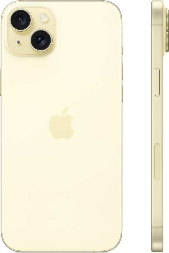 Смартфон Apple iPhone 15 Plus 256GB, желтый