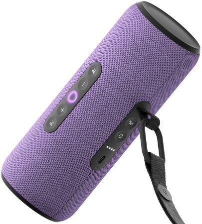 Умная портативная колонка Яндекс Станция Стрит с Алисой, фиолетовый