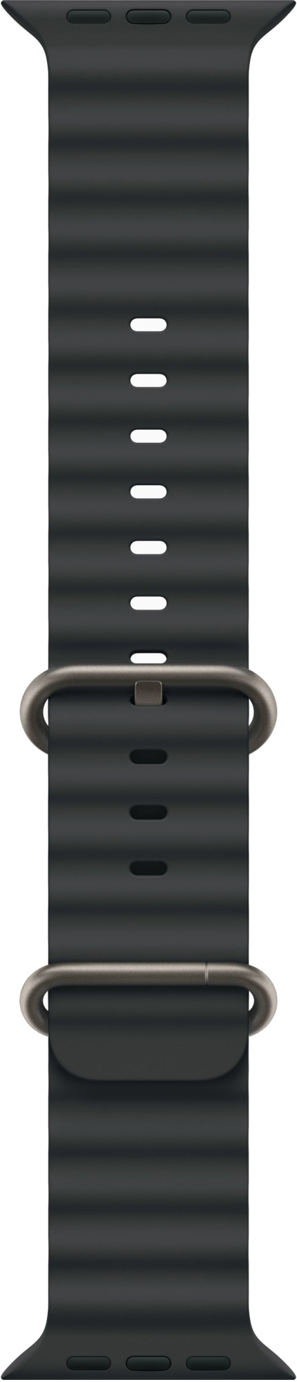 Apple Watch Ultra 2 (2024) 49mm Natural Titanium Case with Black Ocean Band
