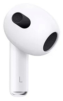 Левый наушник Apple AirPods 3 (L) белый