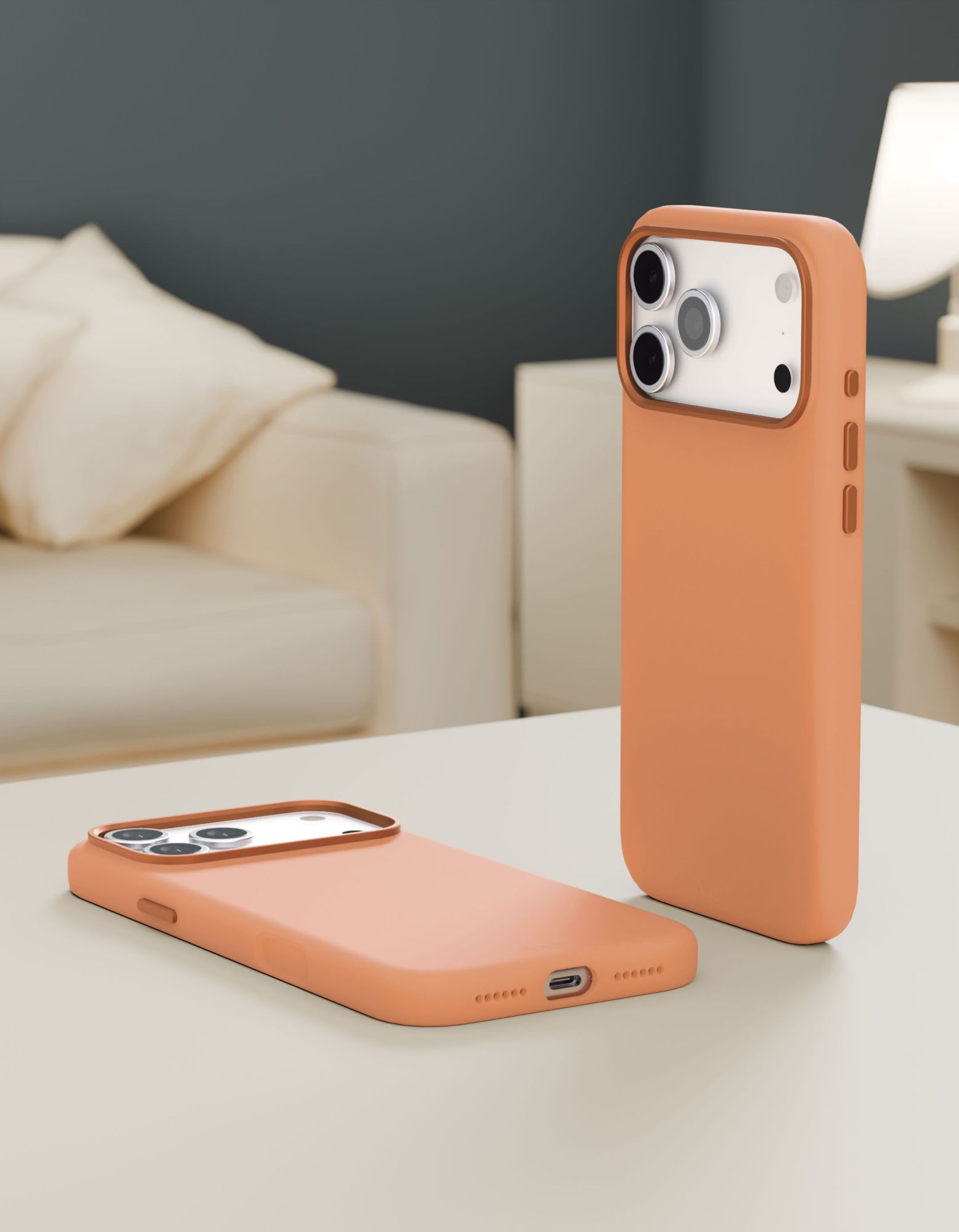 Чехол VLP Aster Pro Case с MagSafe для iPhone 17 Pro Max, оранжевый (1057172)