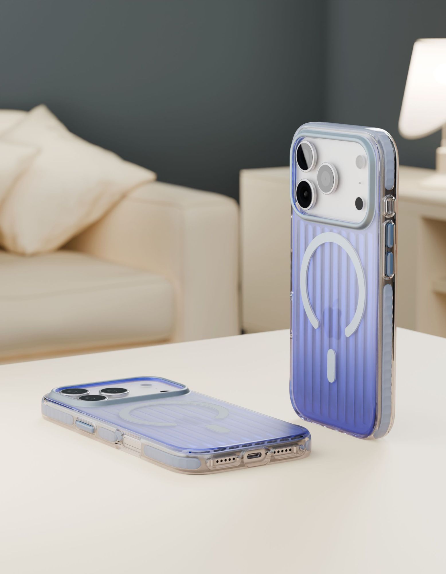 Чехол VLP Pulse Case с MagSafe для iPhone 17 Pro, синий (10536011)