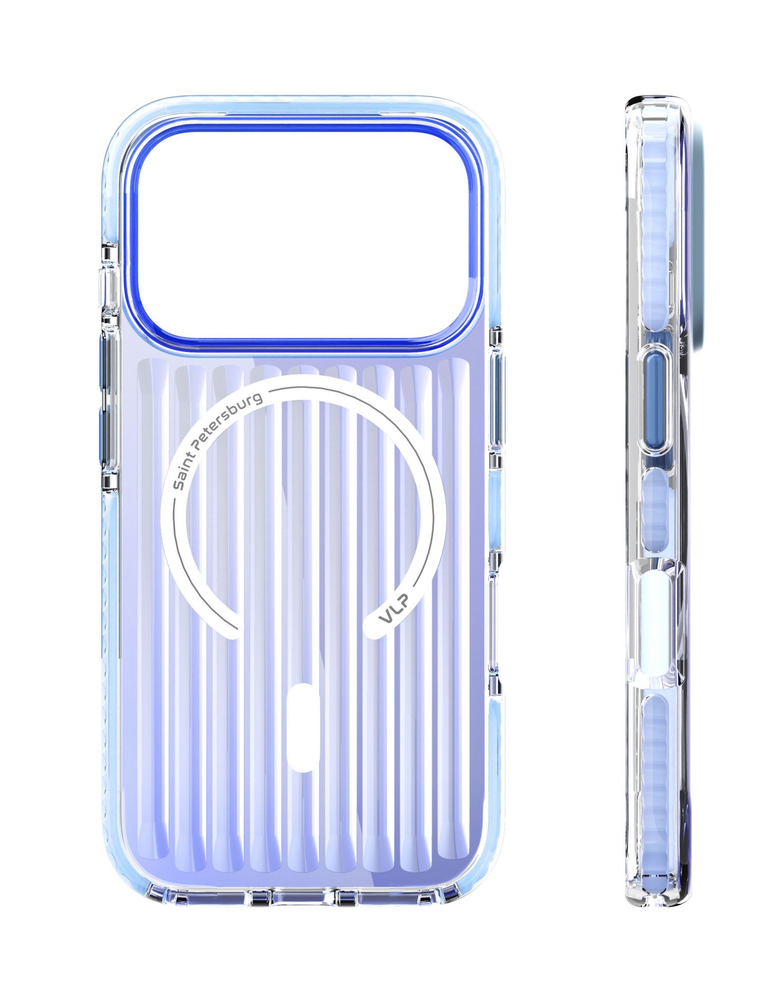 Чехол VLP Pulse Case с MagSafe для iPhone 17 Pro, синий (10536011)