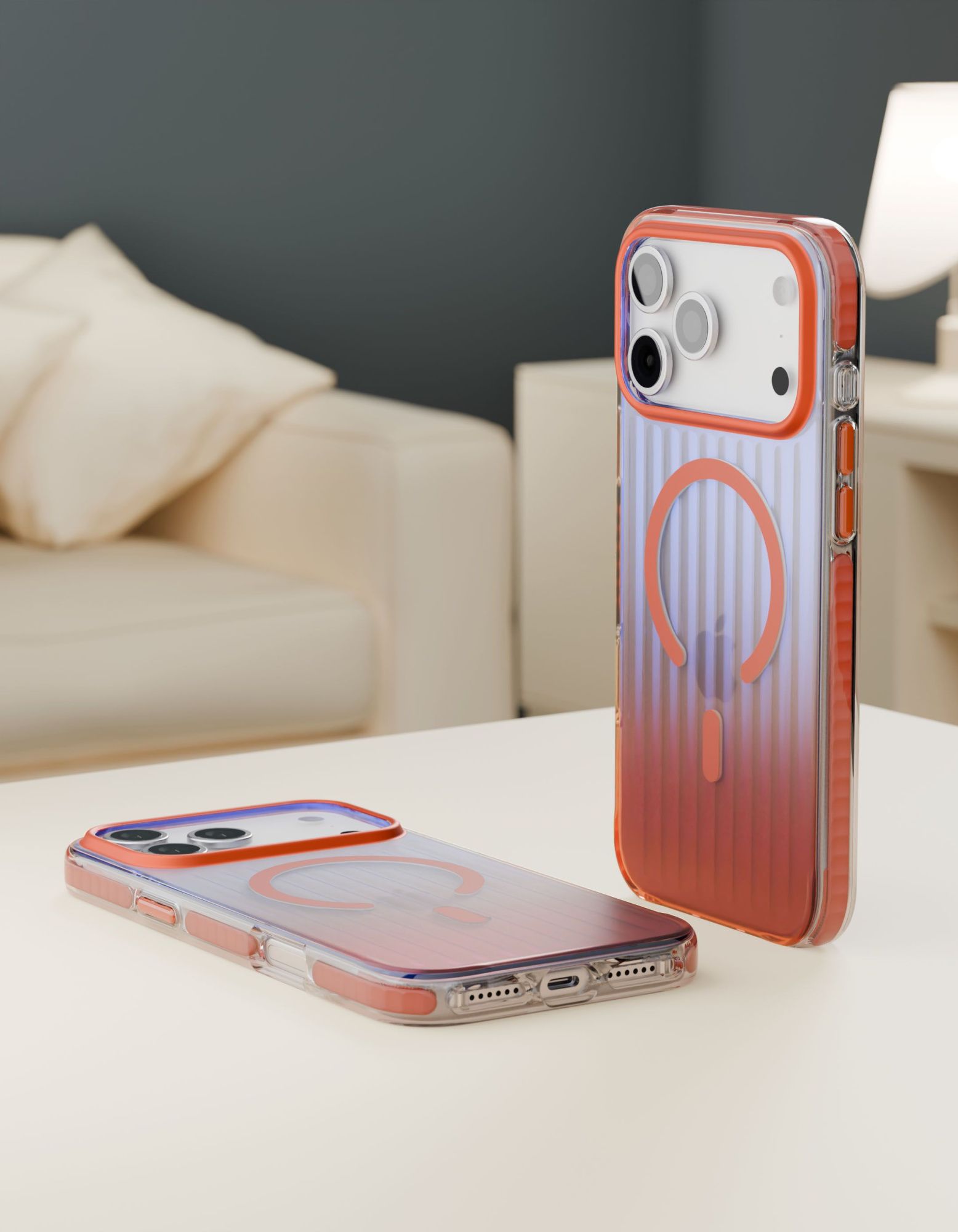 Чехол VLP Pulse Case с MagSafe для iPhone 17 Pro, оранжевый (10536009)