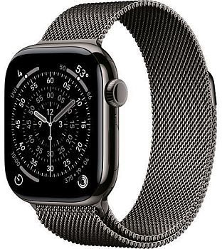 Умные часы Apple Watch Series 11 42mm Slate Titanium Case with Milanese Loop Slate(темно-серый)