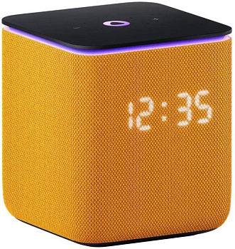 Умная колонка Яндекс Станция Миди оранжевая