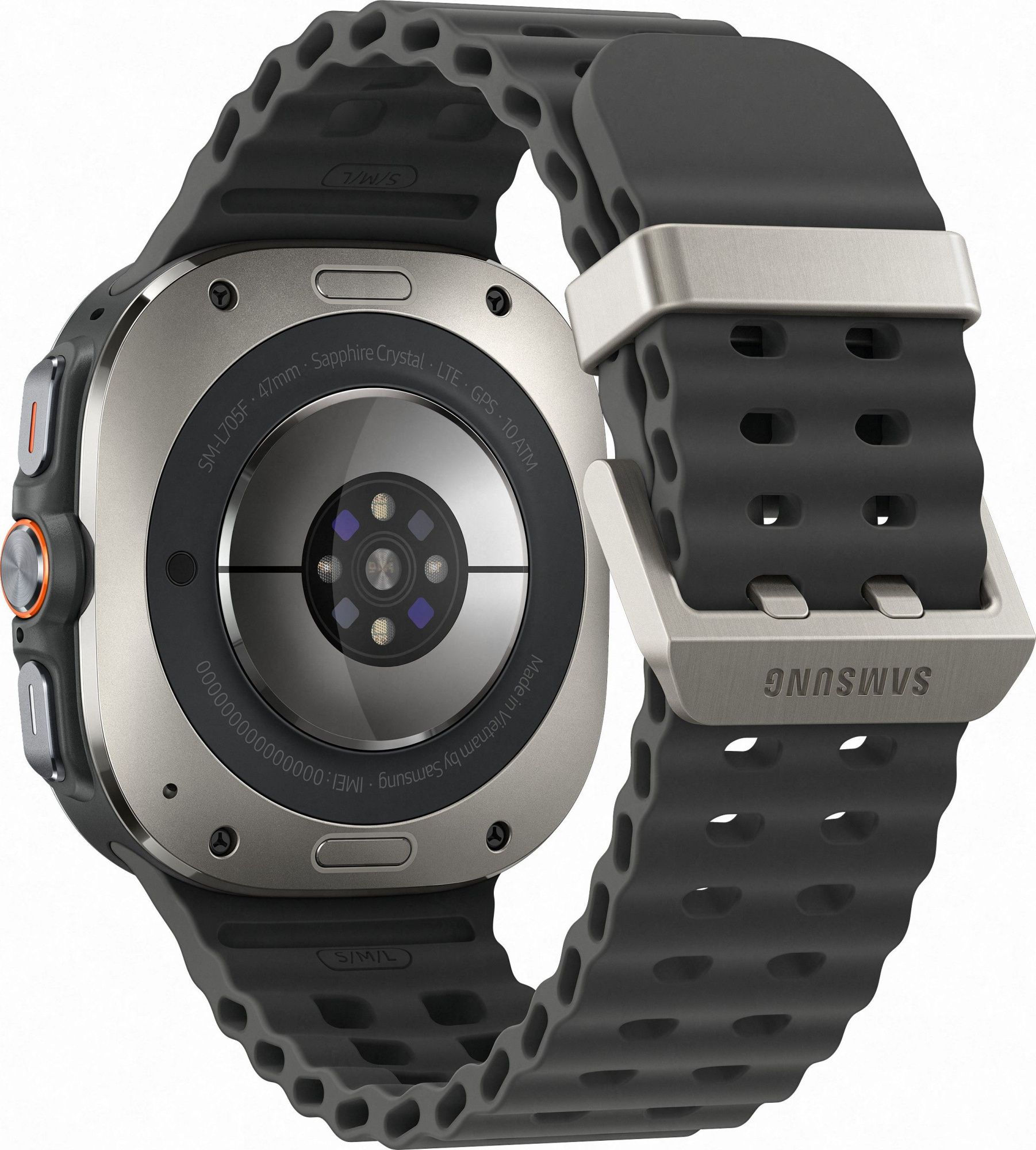 Умные часы Samsung Galaxy Watch Ultra (2025) 47мм, серый титан