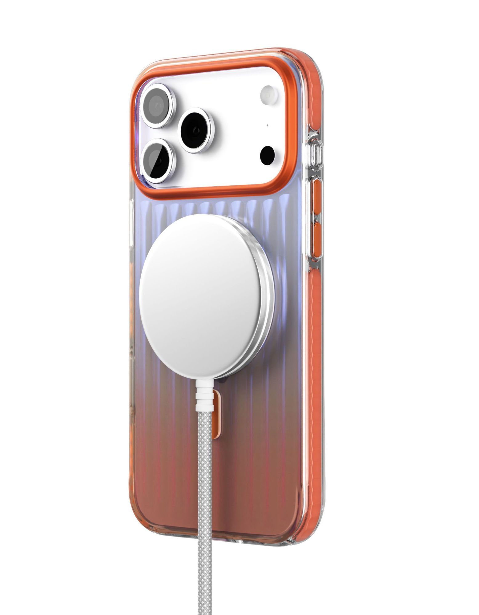 Чехол VLP Pulse Case с MagSafe для iPhone 17 Pro, оранжевый (10536009)